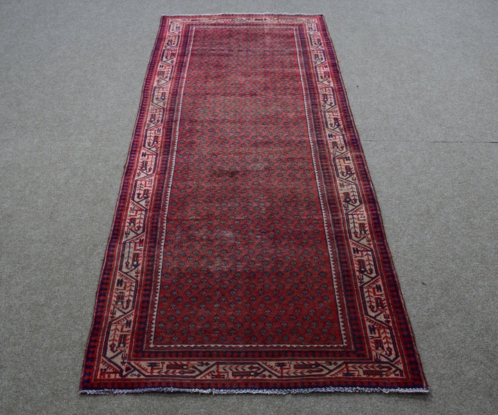 3 X 10 Ft Handmade Runner Rug From Anatolian Design Turkish Wool Carpet Shr812