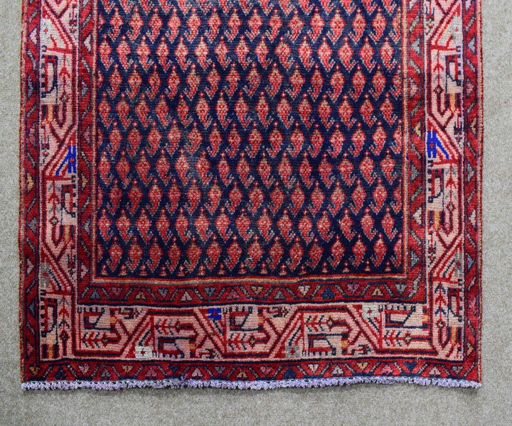 3 X 10 Ft Handmade Runner Rug From Anatolian Design Turkish Wool Carpet Shr813