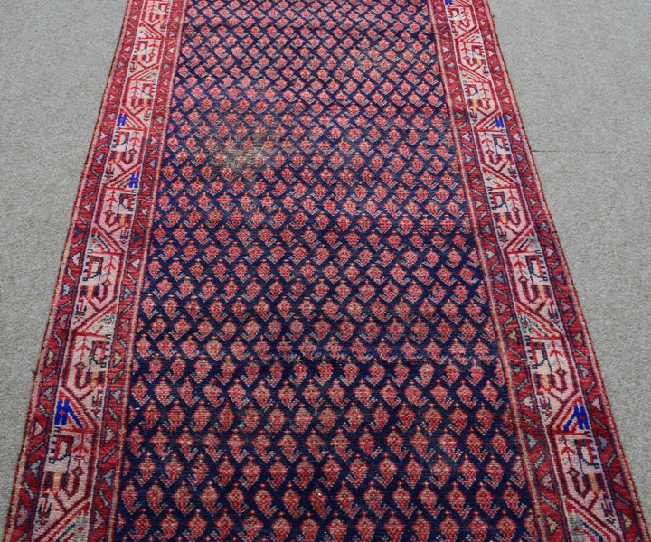 3 X 10 Ft Handmade Runner Rug From Anatolian Design Turkish Wool Carpet Shr813