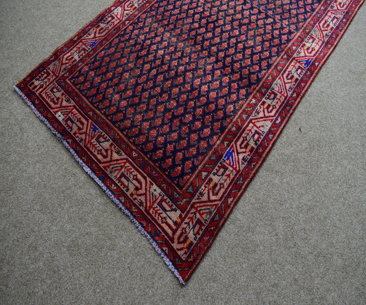 3 X 10 Ft Handmade Runner Rug From Anatolian Design Turkish Wool Carpet Shr813