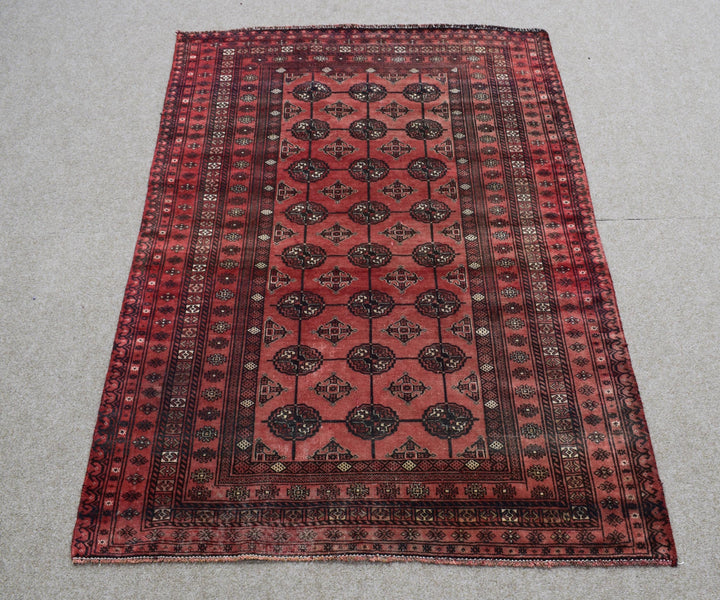 4 X 6 Ft Handmade Rug From Anatolian Design Turkish Wool Carpet Shr831