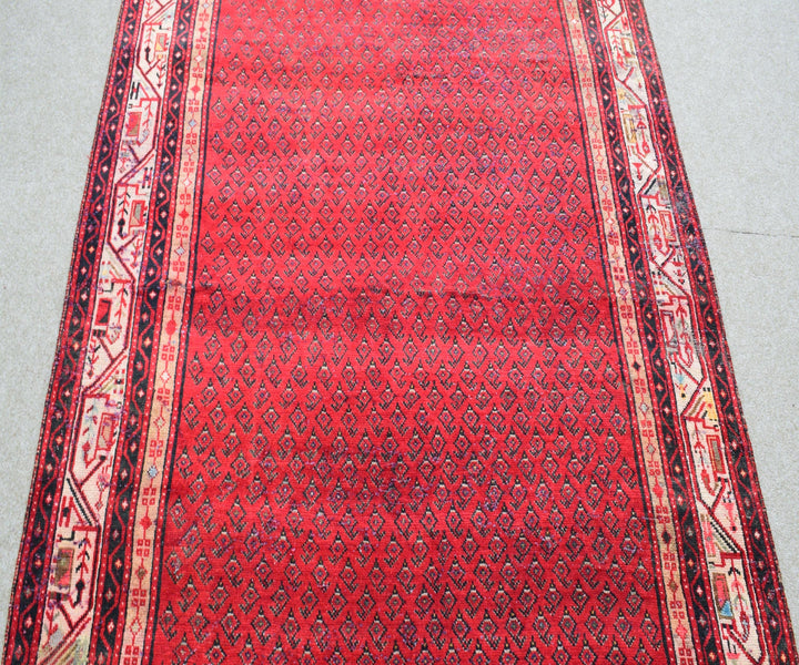 5 X 10 Ft Handmade Runner Rug From Anatolian Design Turkish Wool Carpet Shr845