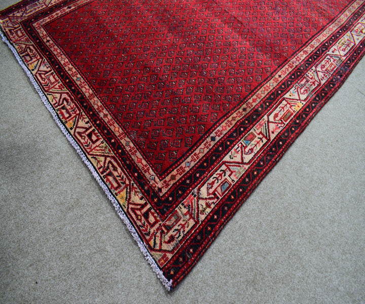 5 X 10 Ft Handmade Runner Rug From Anatolian Design Turkish Wool Carpet Shr845