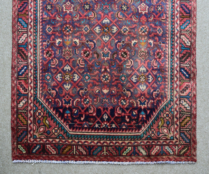 4 X 10 Ft Handmade Runner Rug From Anatolian Design Turkish Wool Carpet Shr863