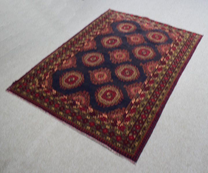 6 X 8 Ft Handmade Rug From Anatolian Design Turkish Wool Carpet Shr946