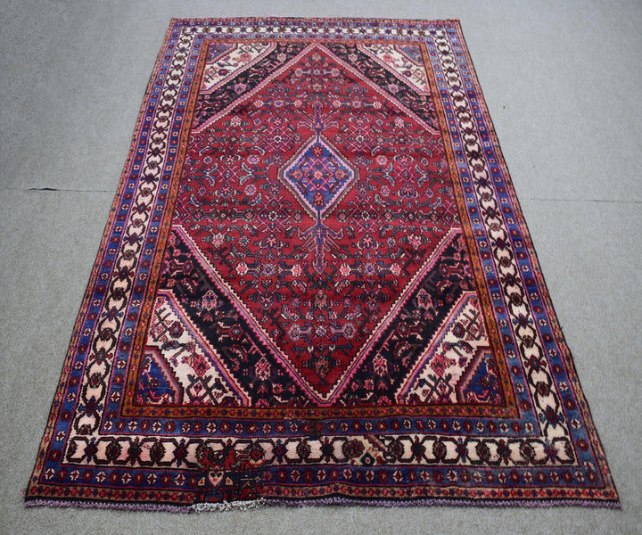 7 X 10 Ft Handmade Rug From Anatolian Design Turkish Wool Carpet Shr950