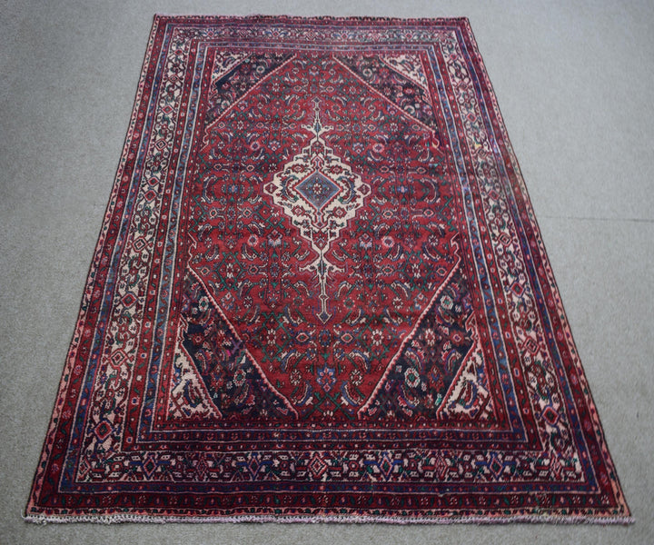 7 X 10 Ft Handmade Rug From Anatolian Design Turkish Wool Carpet Shr959