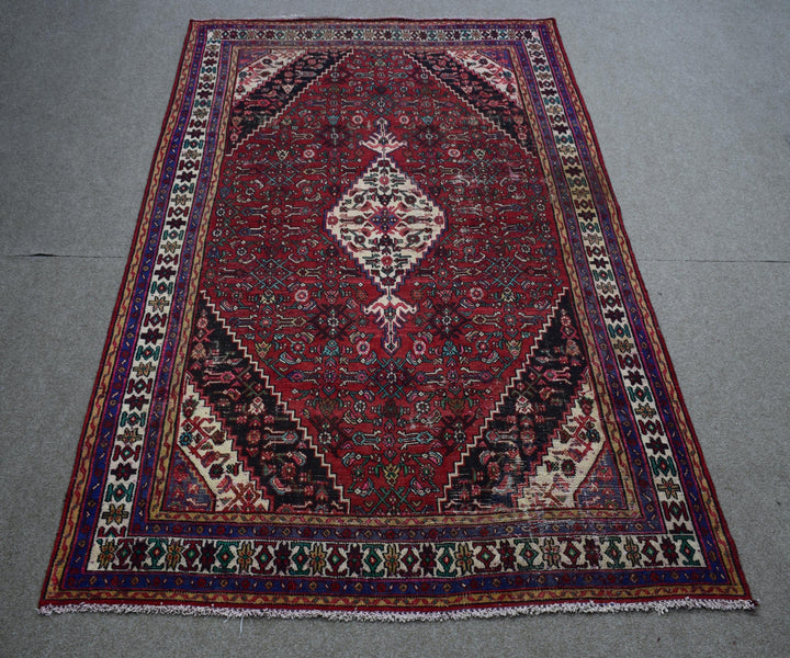 6 X 9 Ft Handmade Rug From Anatolian Design Turkish Wool Carpet Shr960