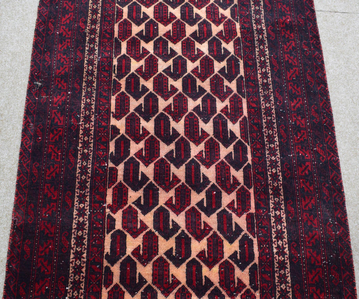 3 X 7 Ft Handmade Rug From Anatolian Design Turkish Wool Carpet Shr966