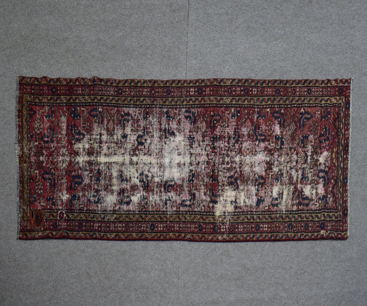 3 X 9 Ft Handmade Rug From Anatolian Design Turkish Wool Carpet Shr967