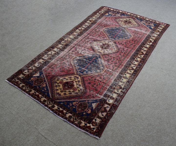 5 X 10 Ft Handmade Rug From Anatolian Design Turkish Wool Carpet Shr977