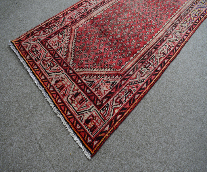 3 X 9 Ft Handmade Rug From Anatolian Design Turkish Wool Carpet Shr979