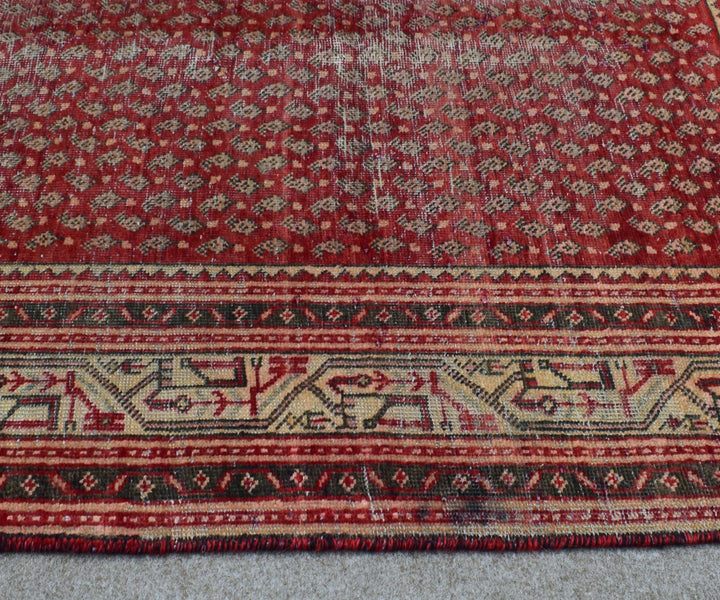 4 X 7 Ft Handmade Rug From Anatolian Design Turkish Wool Carpet Shr981