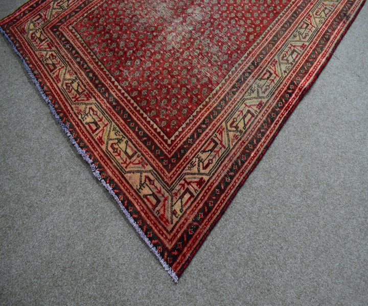 4 X 7 Ft Handmade Rug From Anatolian Design Turkish Wool Carpet Shr981