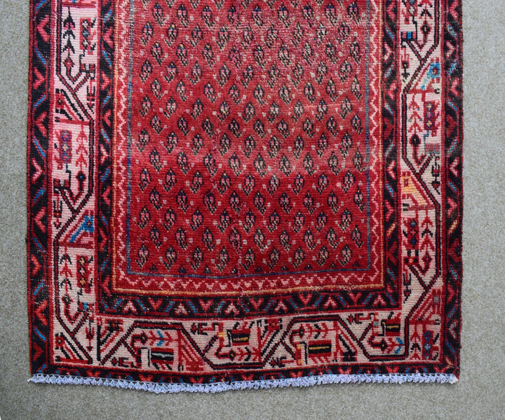 3 X 10 Ft Handmade Runner Rug From Anatolian Design Turkish Wool Carpet Shr982