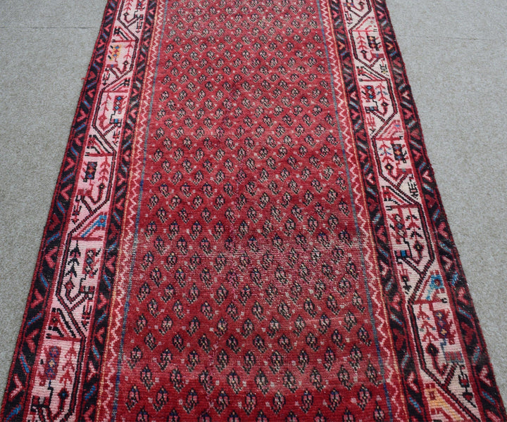 3 X 10 Ft Handmade Runner Rug From Anatolian Design Turkish Wool Carpet Shr982