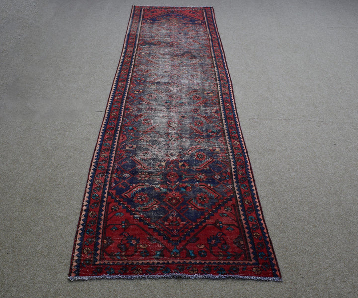 3 X 13 Ft Handmade Runner Rug From Anatolian Design Turkish Wool Carpet Shr984