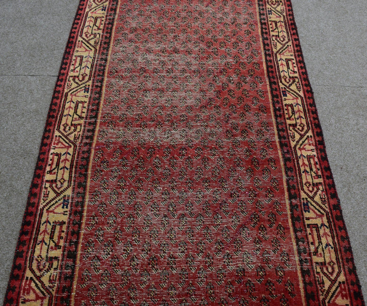 3 X 9 Ft Handmade Rug From Anatolian Design Turkish Wool Carpet Shr985