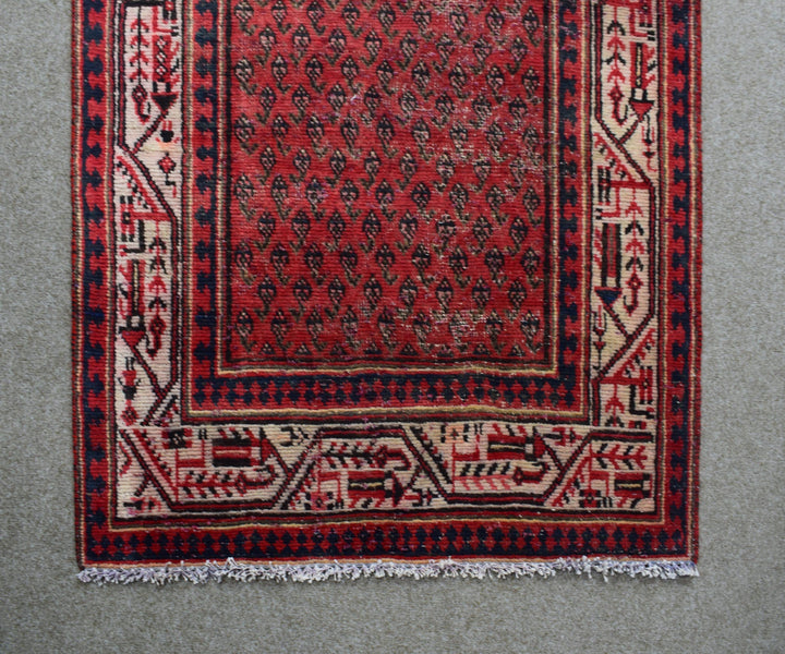 3 X 10 Ft Handmade Runner Rug From Anatolian Design Turkish Wool Carpet Shr986