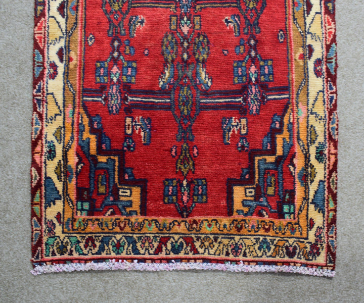 3 X 8 Ft Handmade Rug From Anatolian Design Turkish Wool Carpet Shr991