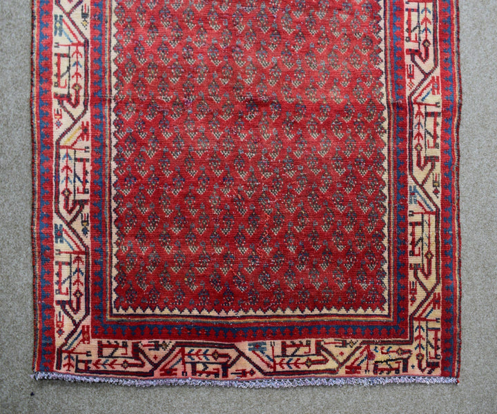 3 X 10 Ft Handmade Runner Rug From Anatolian Design Turkish Wool Carpet Shr995