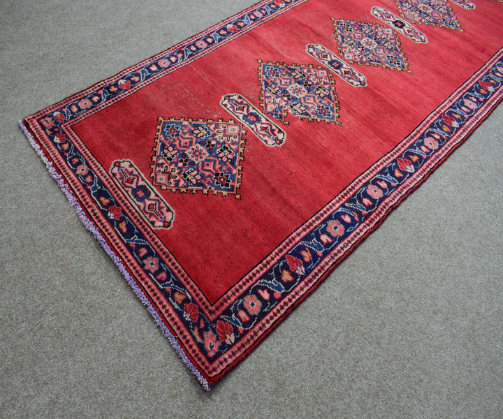 4 X 9 Ft Handmade Rug From Anatolian Design Turkish Wool Carpet Shr997