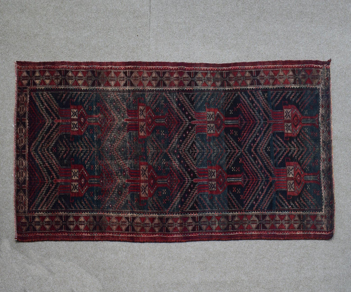 4 X 9 Ft Handmade Rug From Anatolian Design Turkish Wool Carpet Shr1010