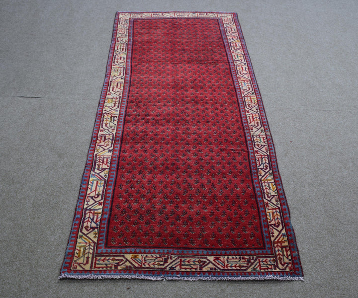 3 X 10 Ft Handmade Runner Rug From Anatolian Design Turkish Wool Carpet Shr1013