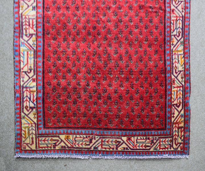 3 X 10 Ft Handmade Runner Rug From Anatolian Design Turkish Wool Carpet Shr1013