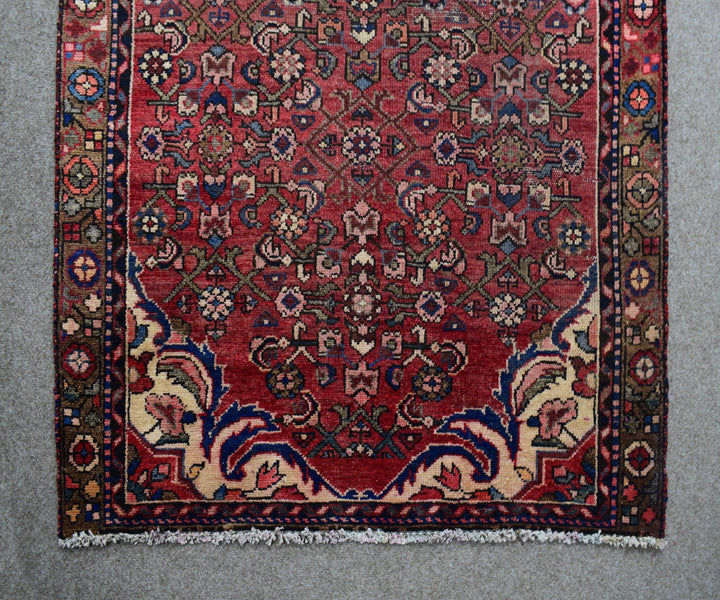 3 X 10 Ft Handmade Runner Rug From Anatolian Design Turkish Wool Carpet Shr1031