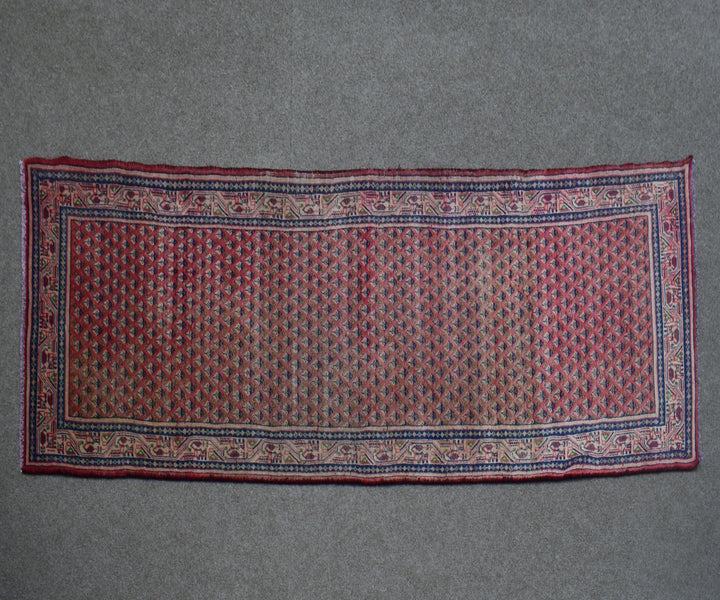 3 X 10 Ft Handmade Runner Rug From Anatolian Design Turkish Wool Carpet Shr1041