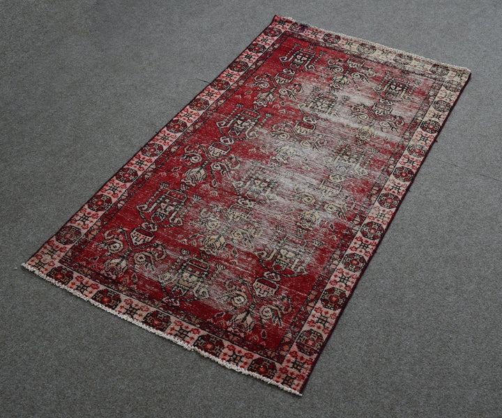 3 X 6 Ft Handmade Rug From Anatolian Design Turkish Wool Carpet Shr1043