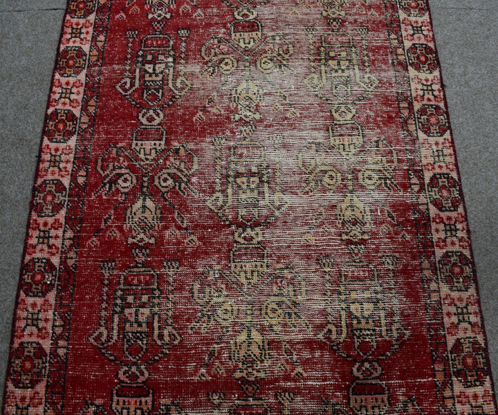 3 X 6 Ft Handmade Rug From Anatolian Design Turkish Wool Carpet Shr1043