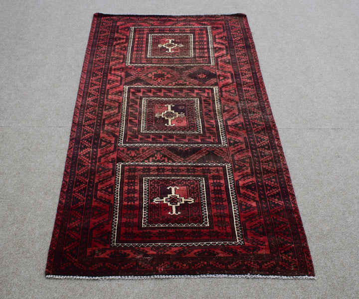 4 X 7 Ft Handmade Rug From Anatolian Design Turkish Wool Carpet Shr1044