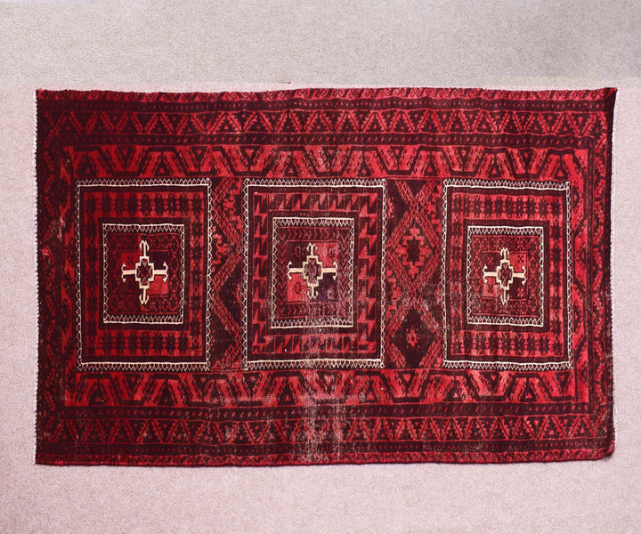 4 X 7 Ft Handmade Rug From Anatolian Design Turkish Wool Carpet Shr1044