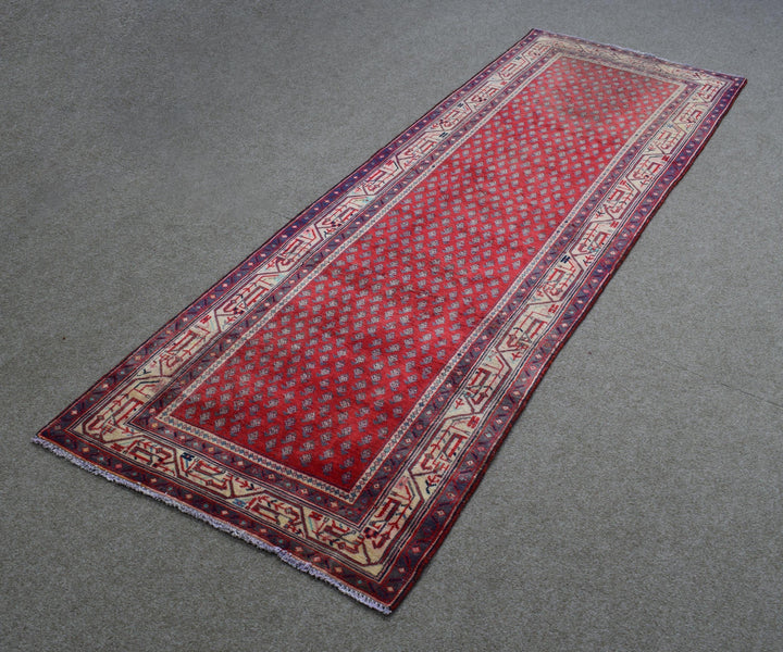 3 X 10 Ft Handmade Runner Rug From Anatolian Design Turkish Wool Carpet Shr1058