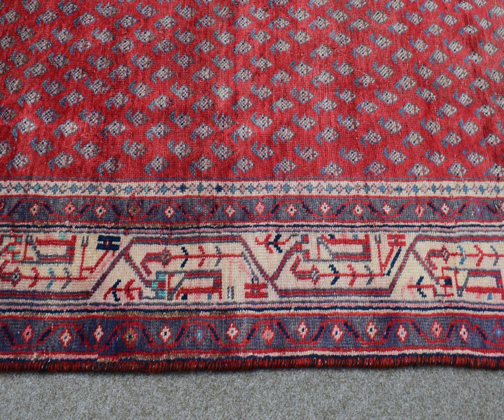 3 X 10 Ft Handmade Runner Rug From Anatolian Design Turkish Wool Carpet Shr1058