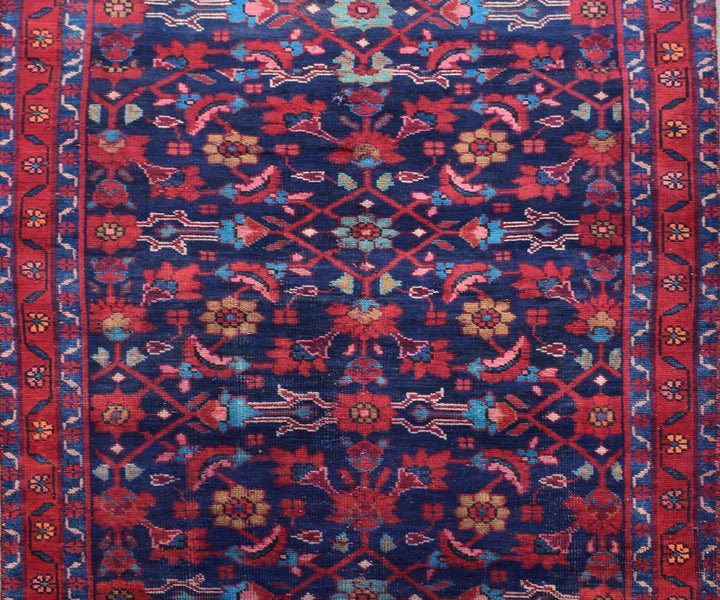 4 X 9 Ft Handmade Rug From Anatolian Design Turkish Wool Carpet Shr1062