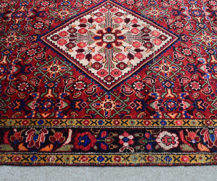 4 X 9 Ft Handmade Rug From Anatolian Design Turkish Wool Carpet Shr1064