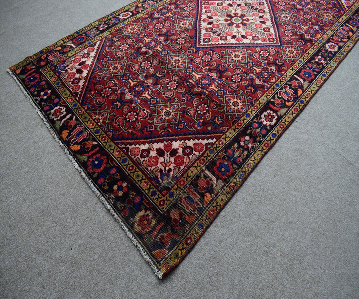 4 X 9 Ft Handmade Rug From Anatolian Design Turkish Wool Carpet Shr1064