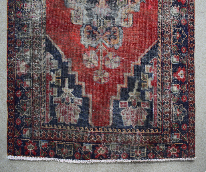 4 X 7 Ft Handmade Rug From Anatolian Design Turkish Wool Carpet Shr1077