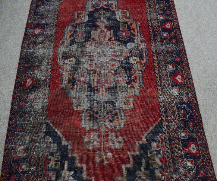 4 X 7 Ft Handmade Rug From Anatolian Design Turkish Wool Carpet Shr1077