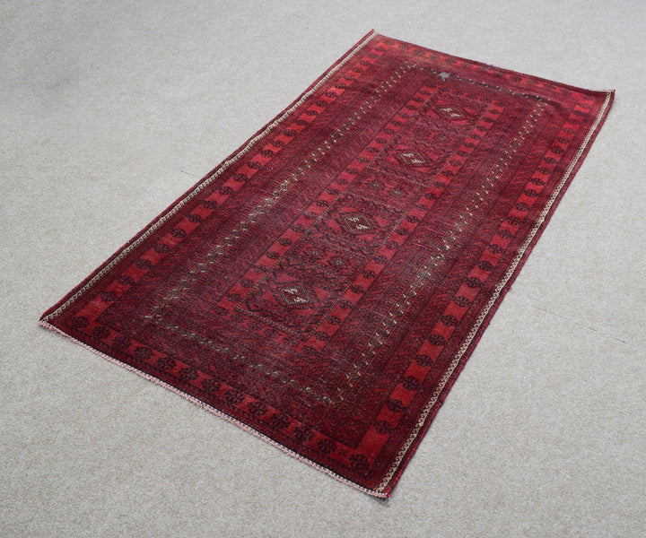 4 X 7 Ft Handmade Rug From Anatolian Design Turkish Wool Carpet Shr1078