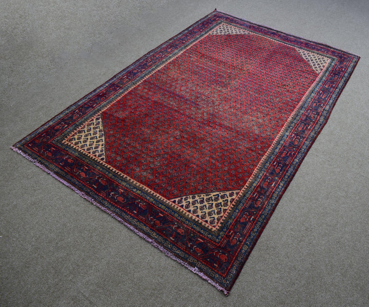 6 X 10 Ft Handmade Rug From Anatolian Design Turkish Wool Carpet Shr1083