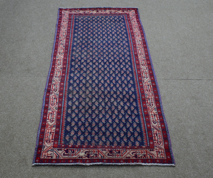 3 X 8 Ft Handmade Rug From Anatolian Design Turkish Wool Carpet Shr1088