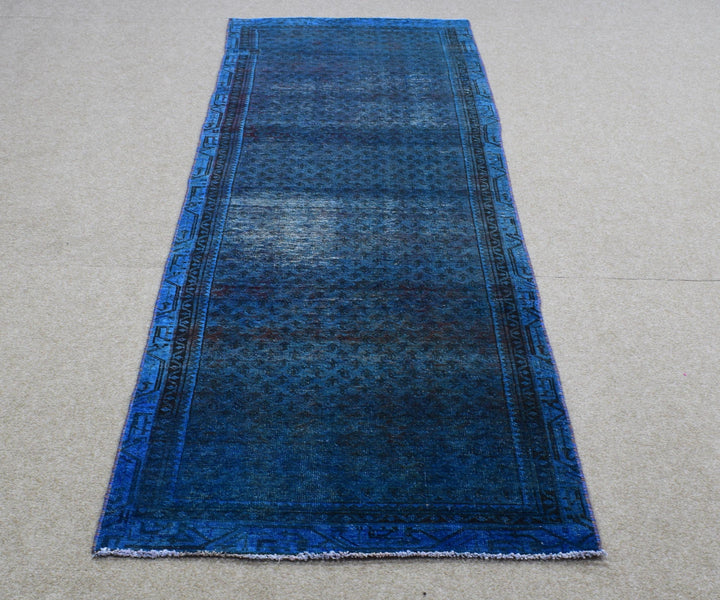 3 X 10 Ft Handmade Runner Rug From Anatolian Design Turkish Wool Carpet Shr1114