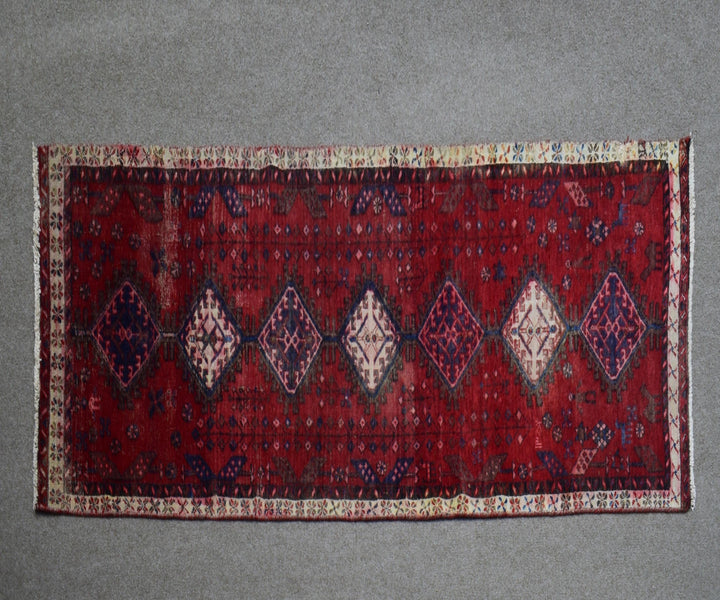 3 X 9 Ft Handmade Rug From Anatolian Design Turkish Wool Carpet Shr1128