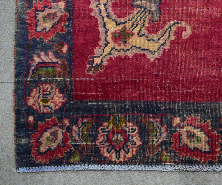 4 X 7 Ft Handmade Rug From Anatolian Design Turkish Wool Carpet Shr1135