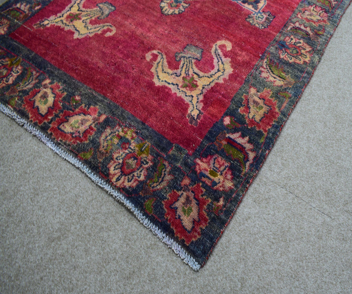 4 X 7 Ft Handmade Rug From Anatolian Design Turkish Wool Carpet Shr1135