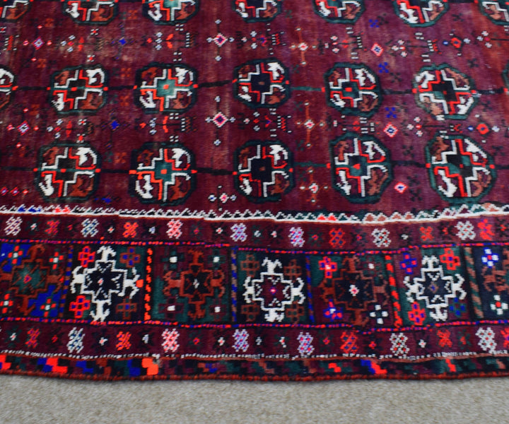 4 X 9 Ft Handmade Rug From Anatolian Design Turkish Wool Carpet Shr1136